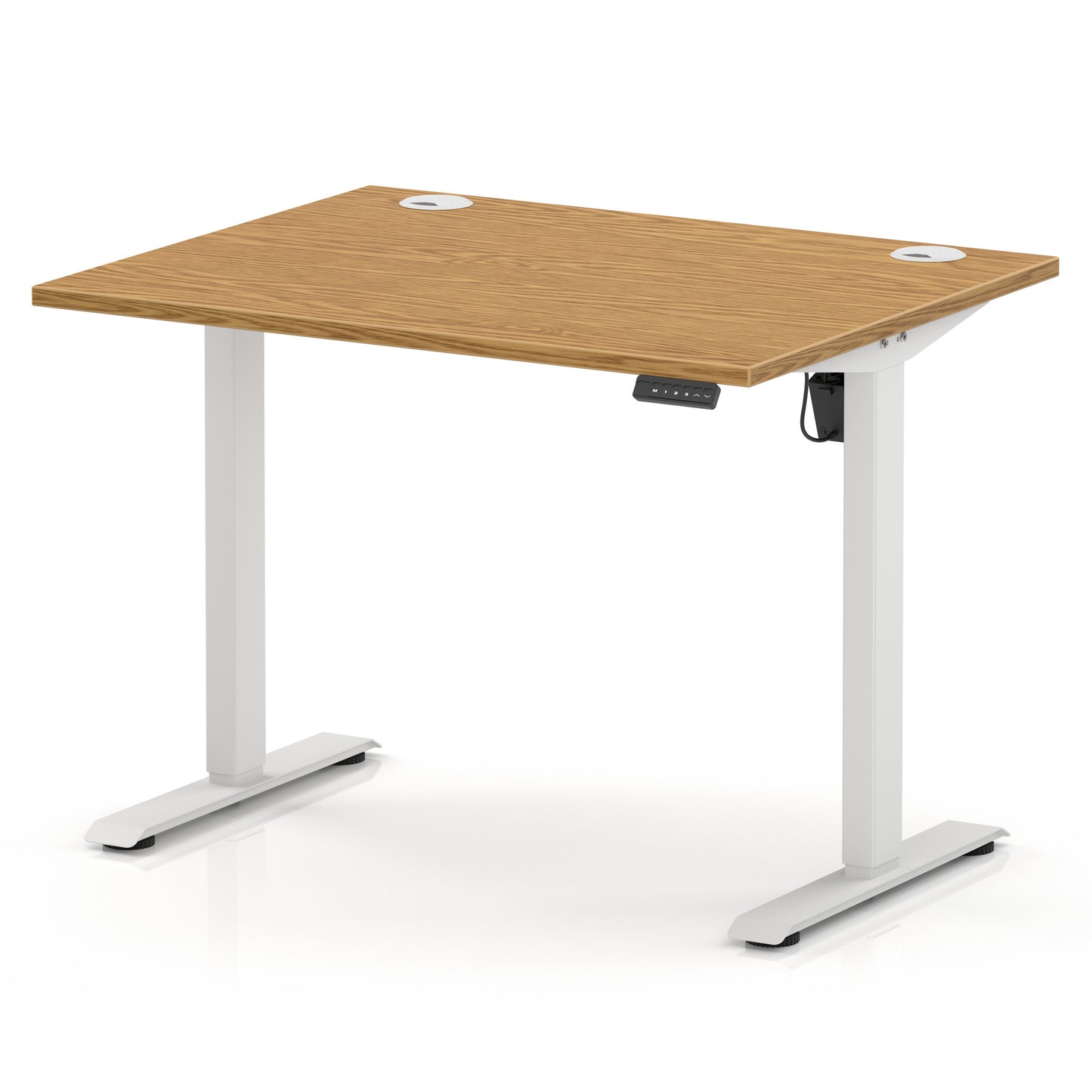 Air Lite Height Adjustable Desk With Cable Ports