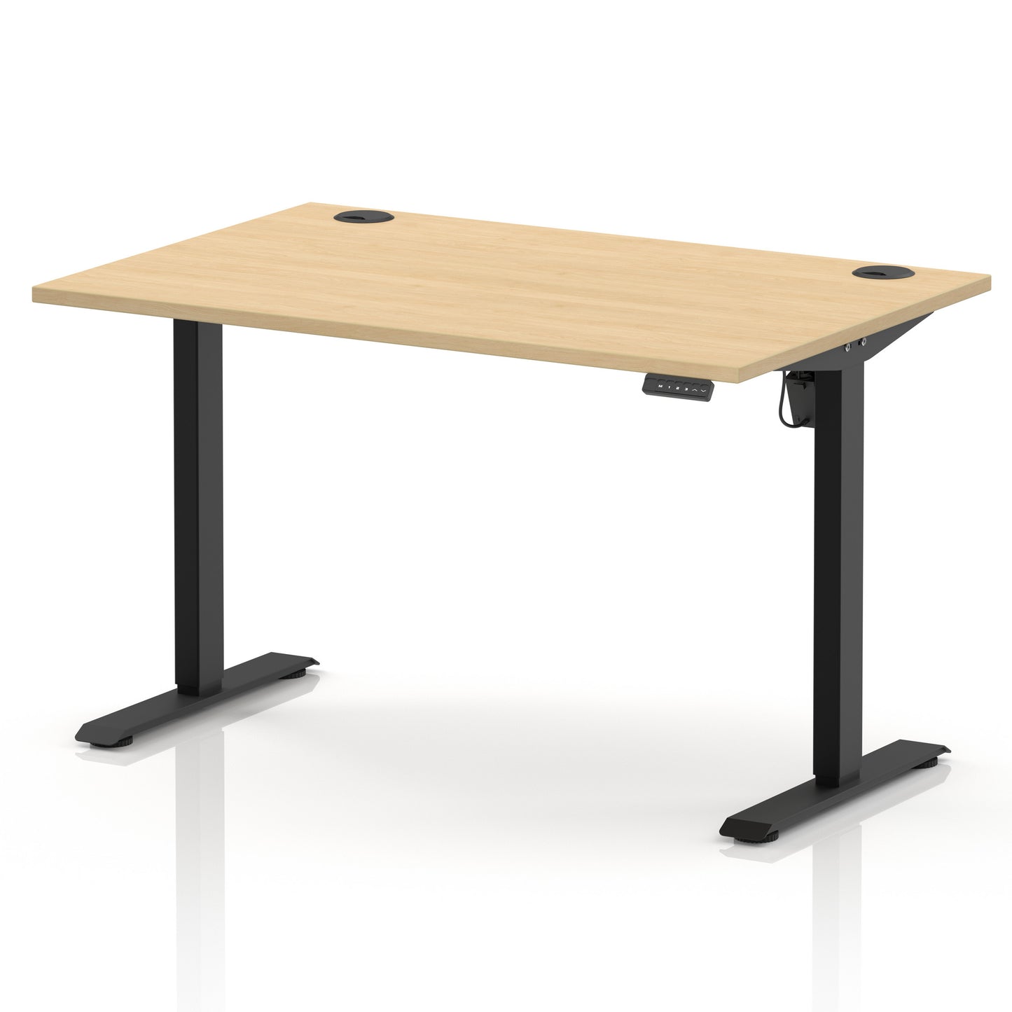 Air Lite Height Adjustable Desk With Cable Ports