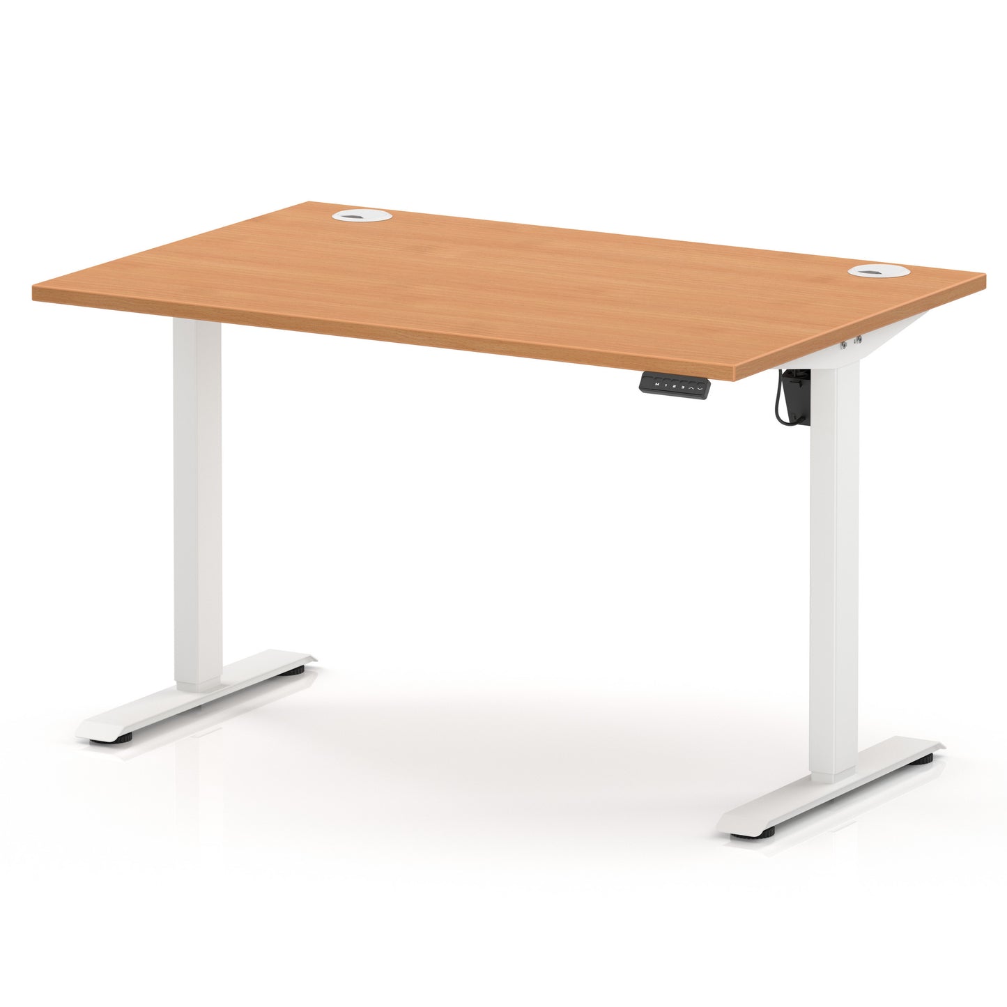 Air Lite Height Adjustable Desk With Cable Ports