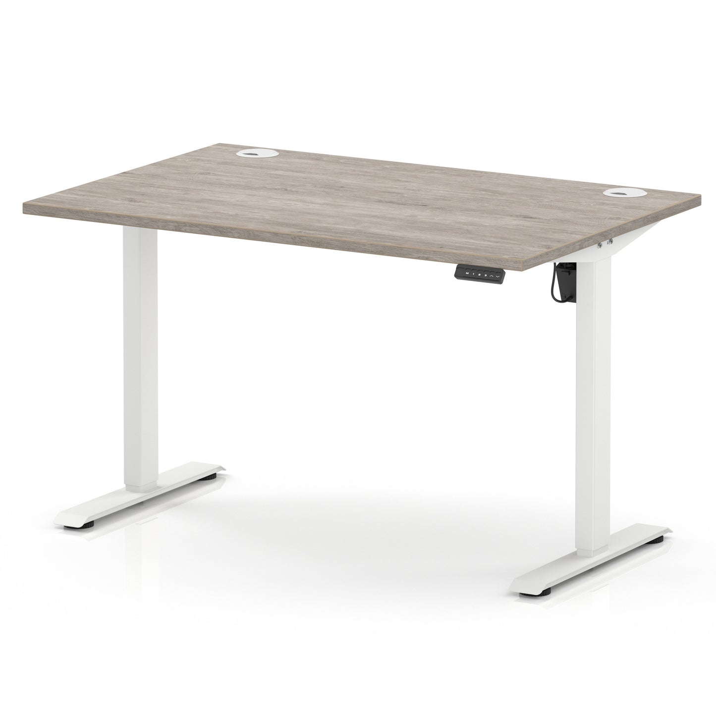 Air Lite Height Adjustable Desk With Cable Ports