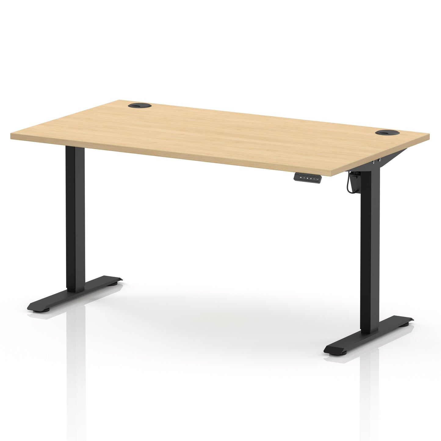 Air Lite Height Adjustable Desk With Cable Ports