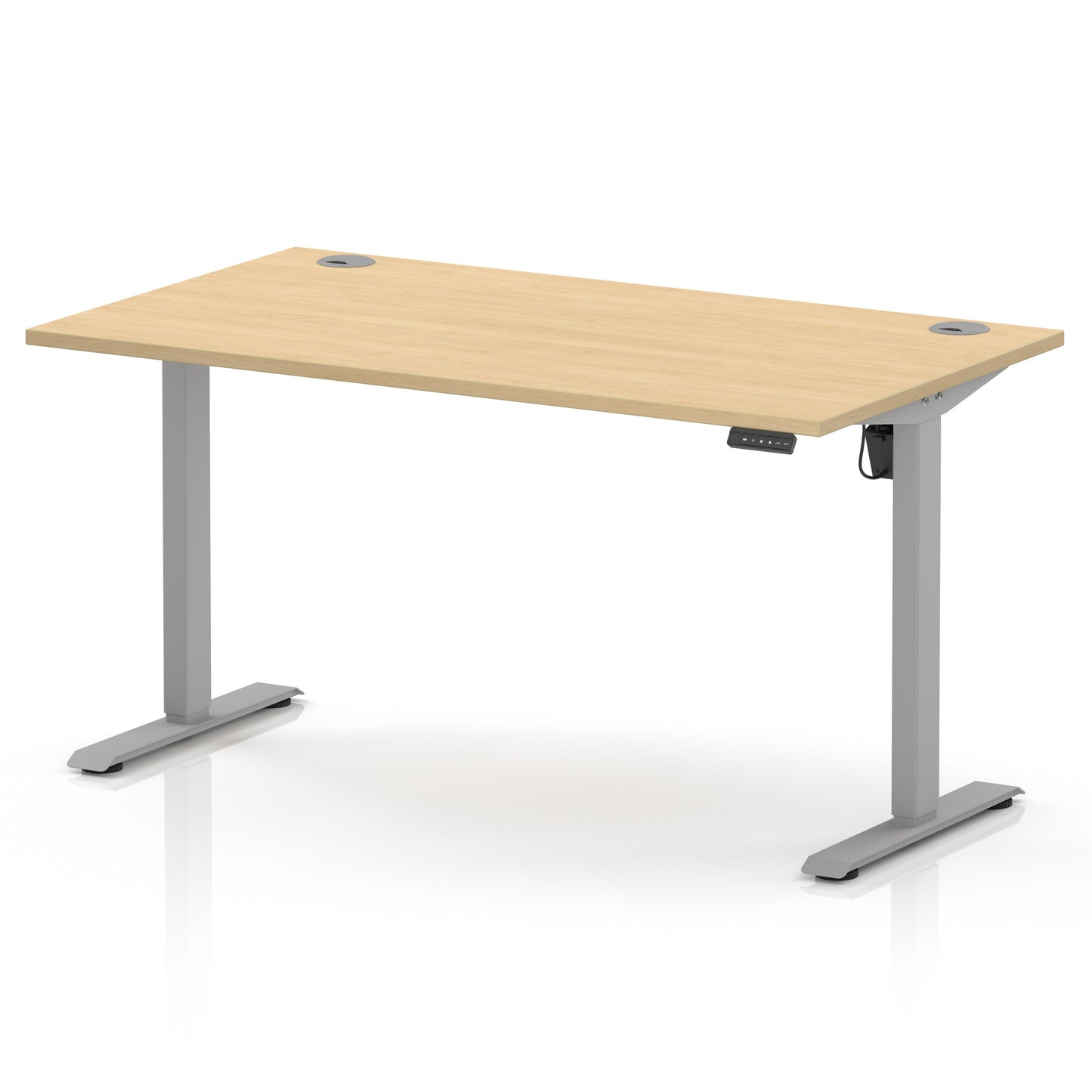 Air Lite Height Adjustable Desk With Cable Ports