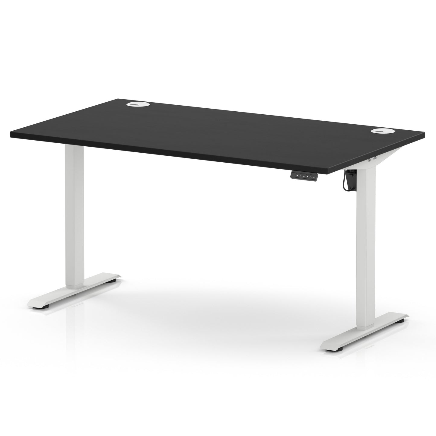 Air Lite Height Adjustable Desk With Cable Ports