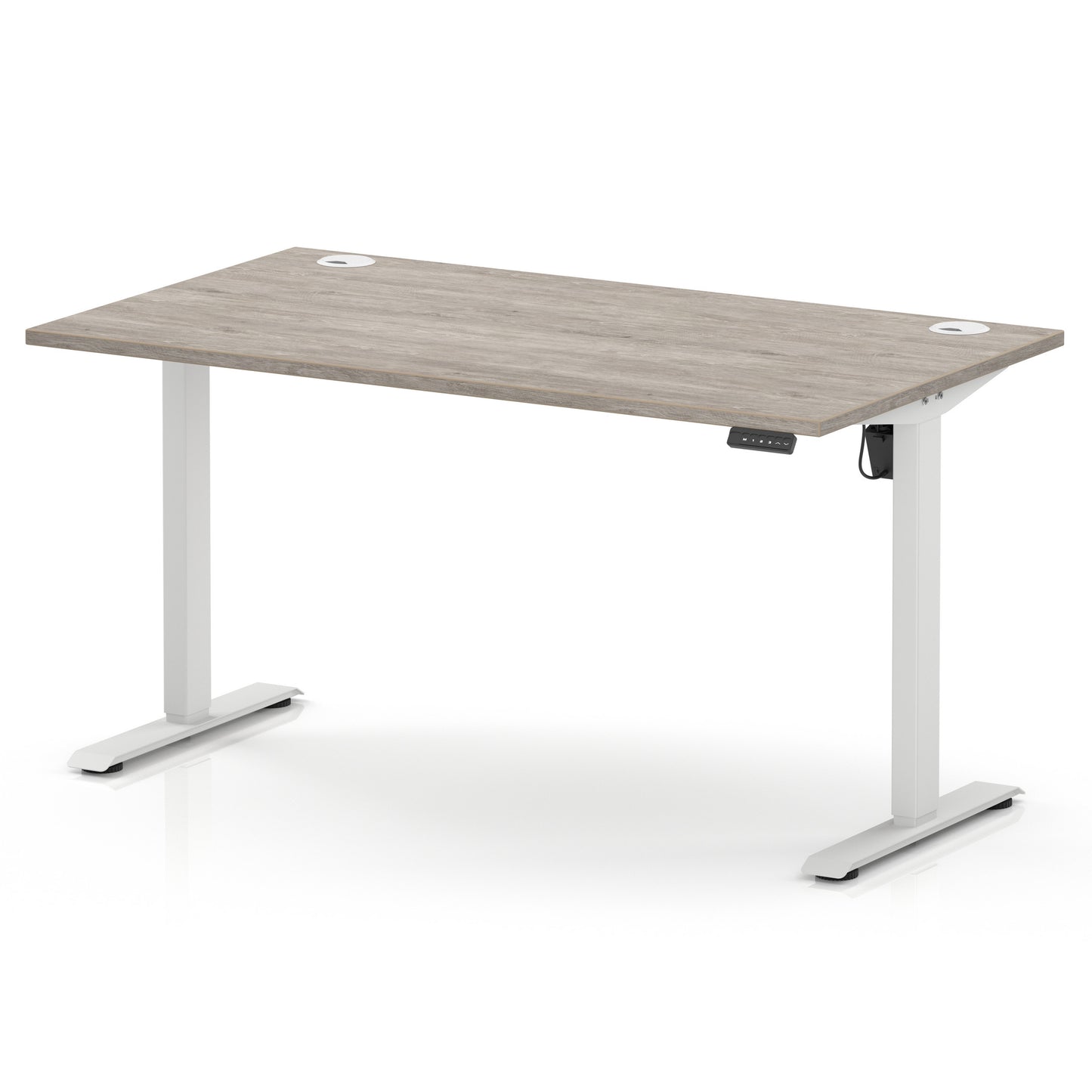 Air Lite Height Adjustable Desk With Cable Ports