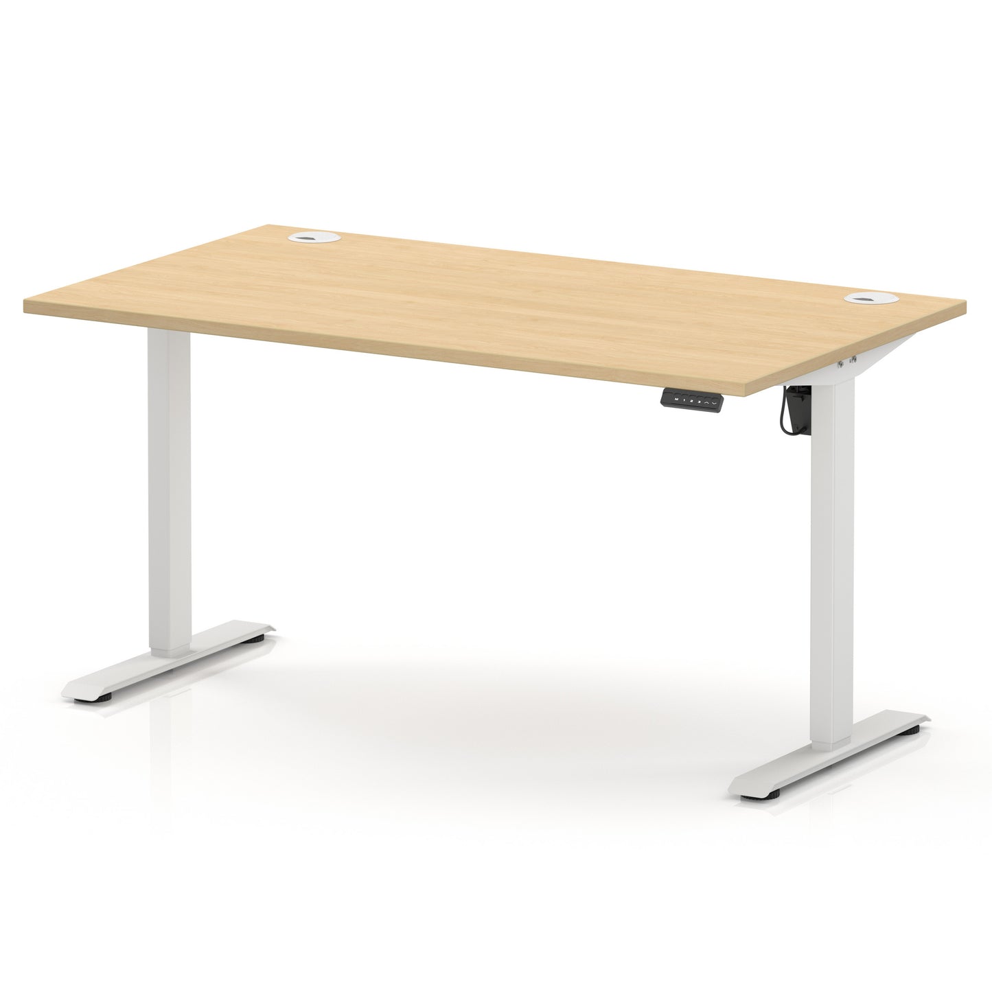 Air Lite Height Adjustable Desk With Cable Ports