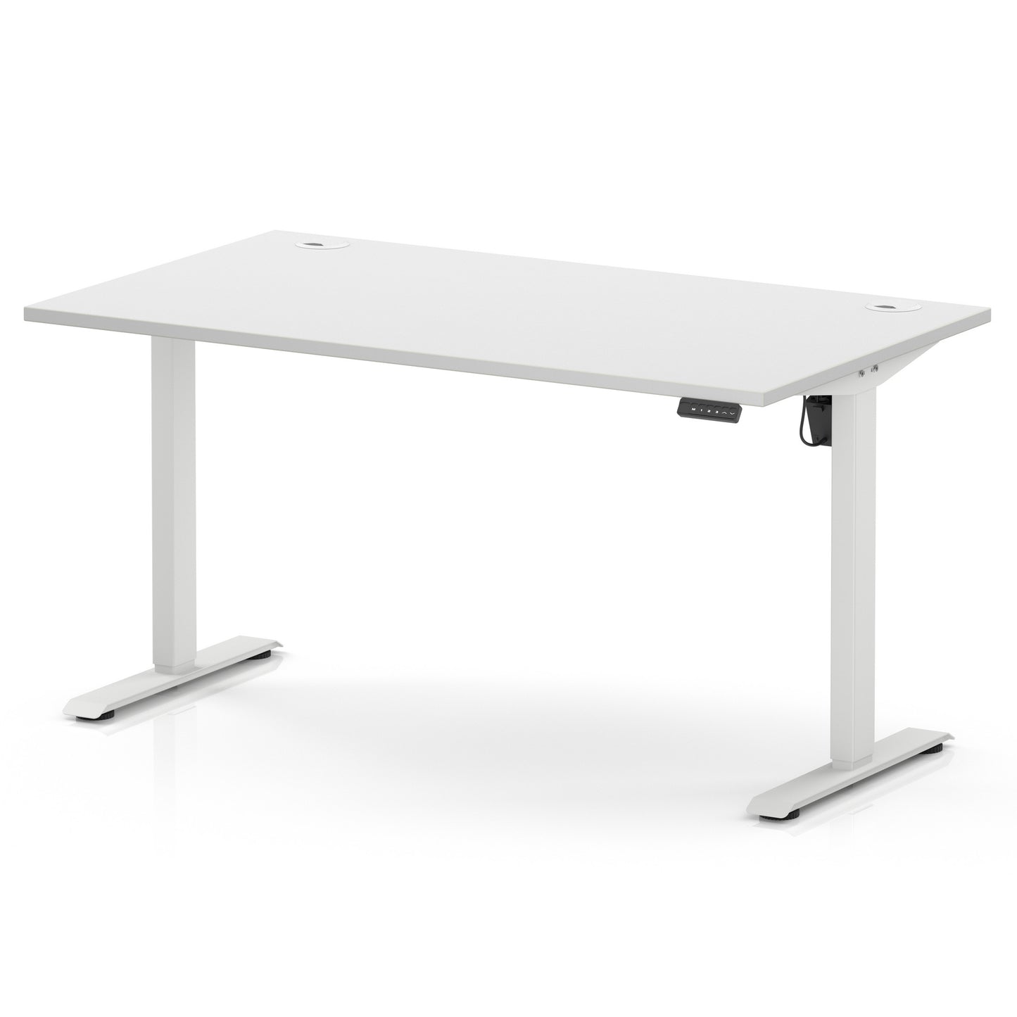 Air Lite Height Adjustable Desk With Cable Ports