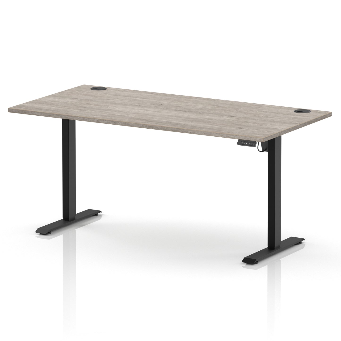 Air Lite Height Adjustable Desk With Cable Ports
