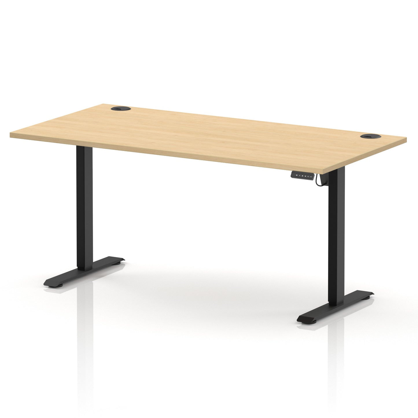 Air Lite Height Adjustable Desk With Cable Ports