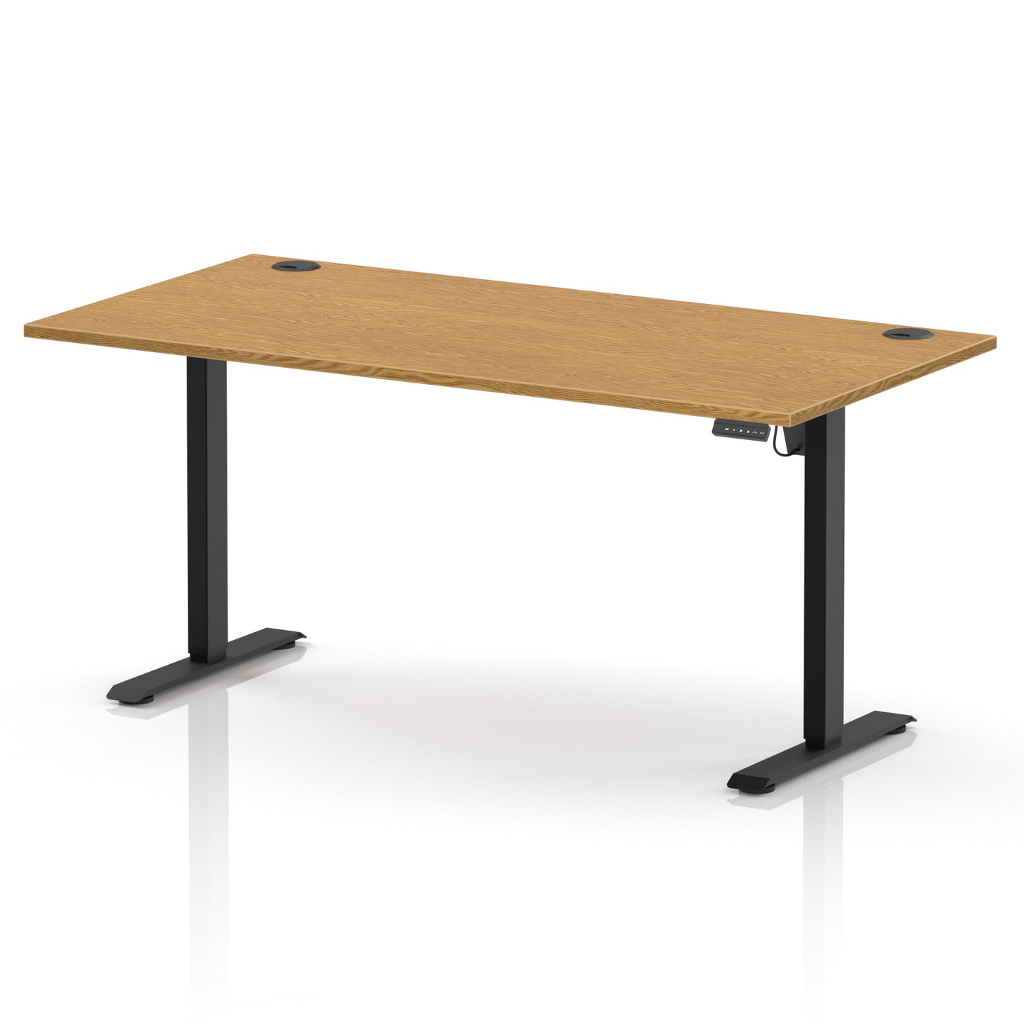 Air Lite Height Adjustable Desk With Cable Ports