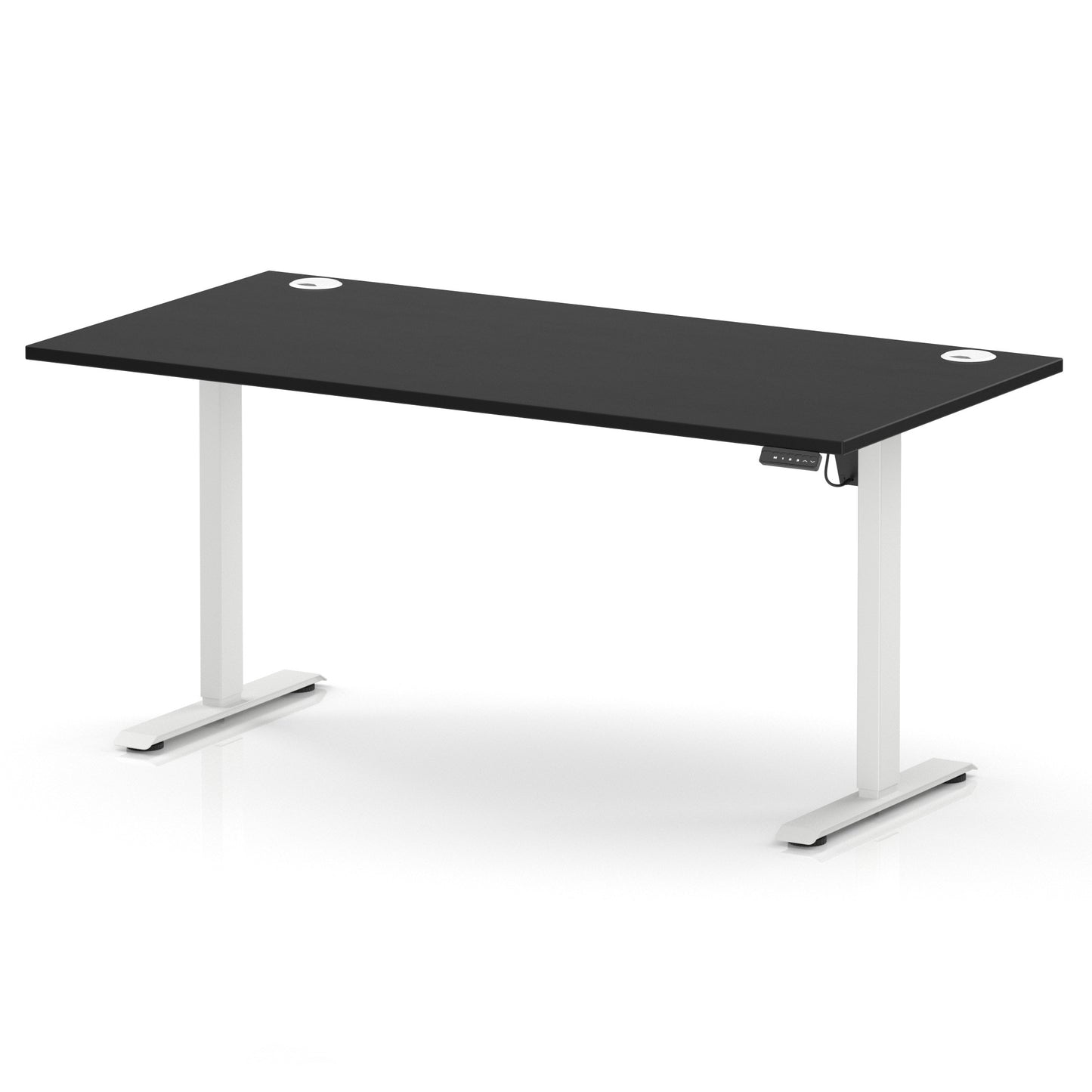 Air Lite Height Adjustable Desk With Cable Ports