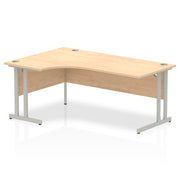 Impulse 1800mm Left Crescent Desk Cantilever Leg