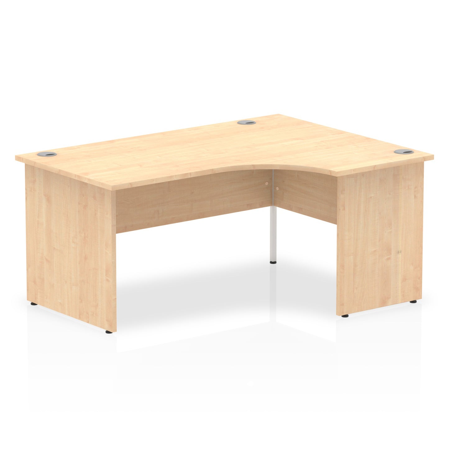 Impulse 1600mm Right Crescent Desk Panel End Leg
