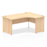 Impulse 1600mm Right Crescent Desk Panel End Leg