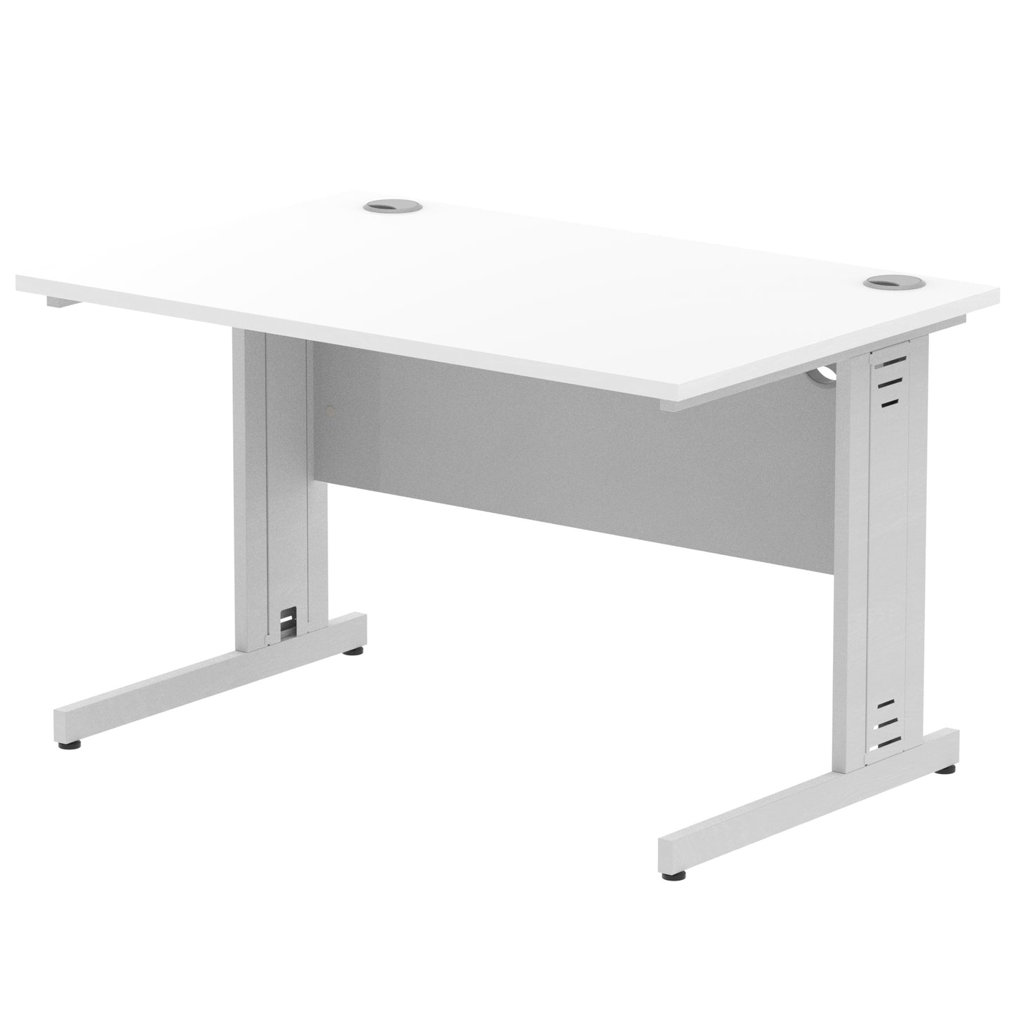 Impulse 1200mm Straight Desk Cable Managed Leg