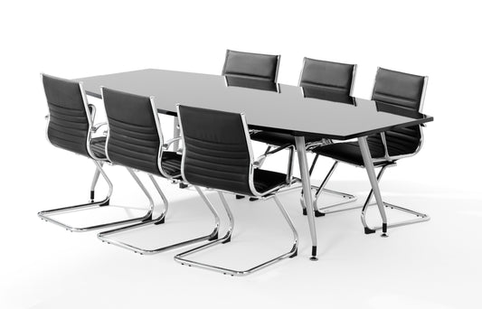 High Gloss Writable Boardroom Table