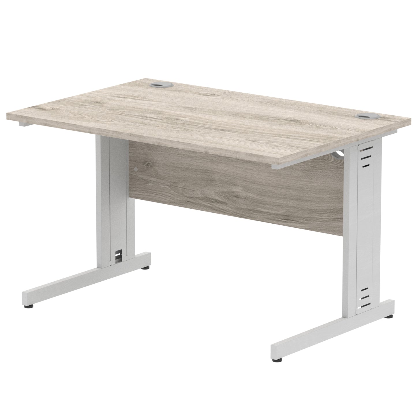 Impulse 1200mm Straight Desk Cable Managed Leg