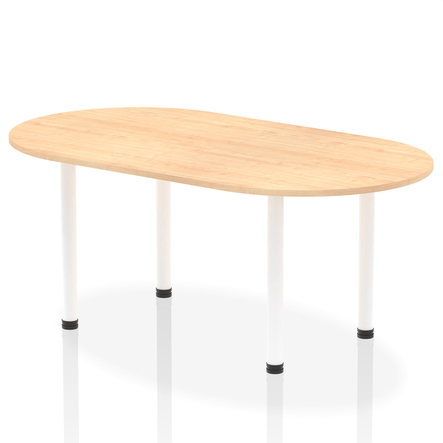 Impulse Boardroom Table With Post Leg