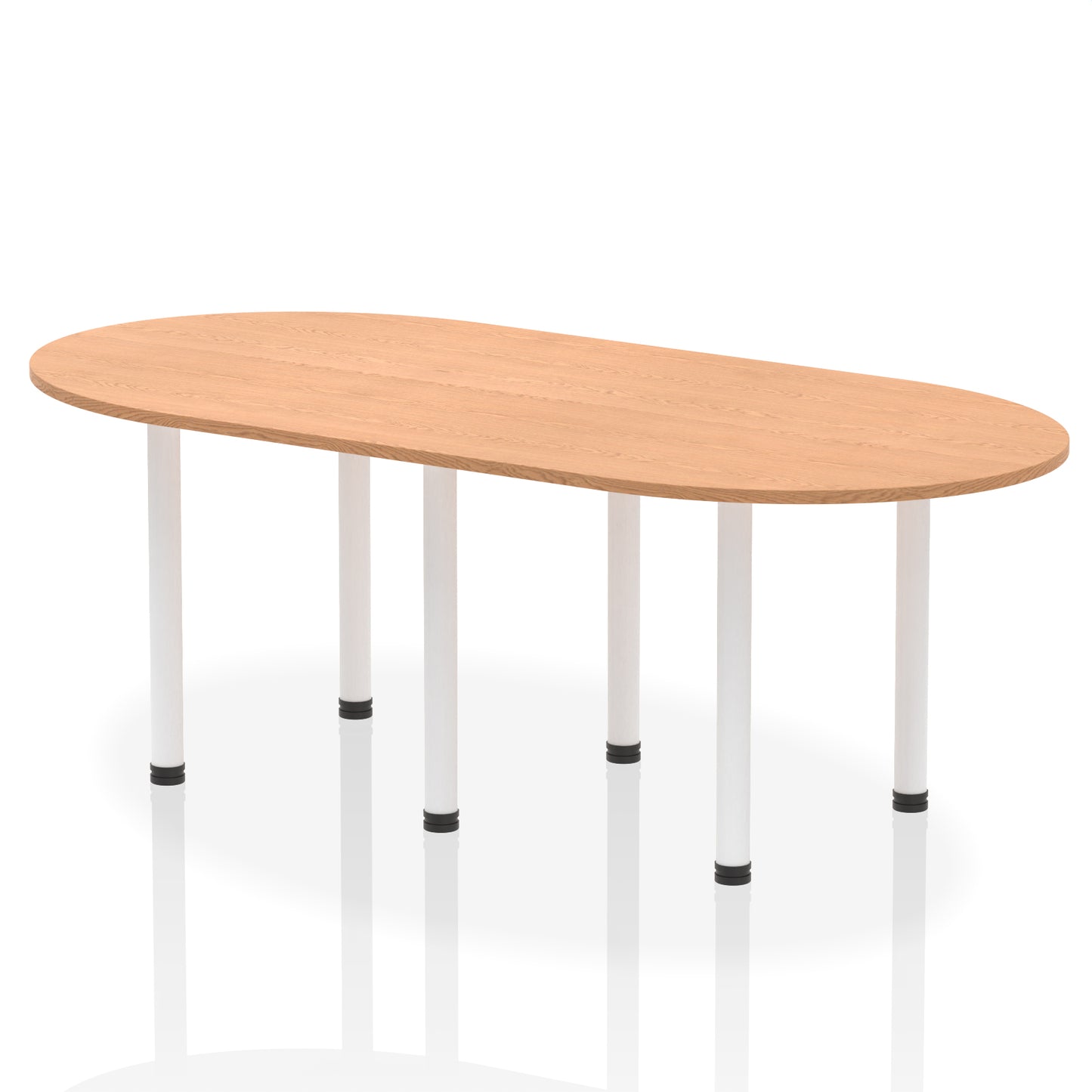 Impulse Boardroom Table With Post Leg