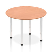 Impulse Round Table With Post Leg