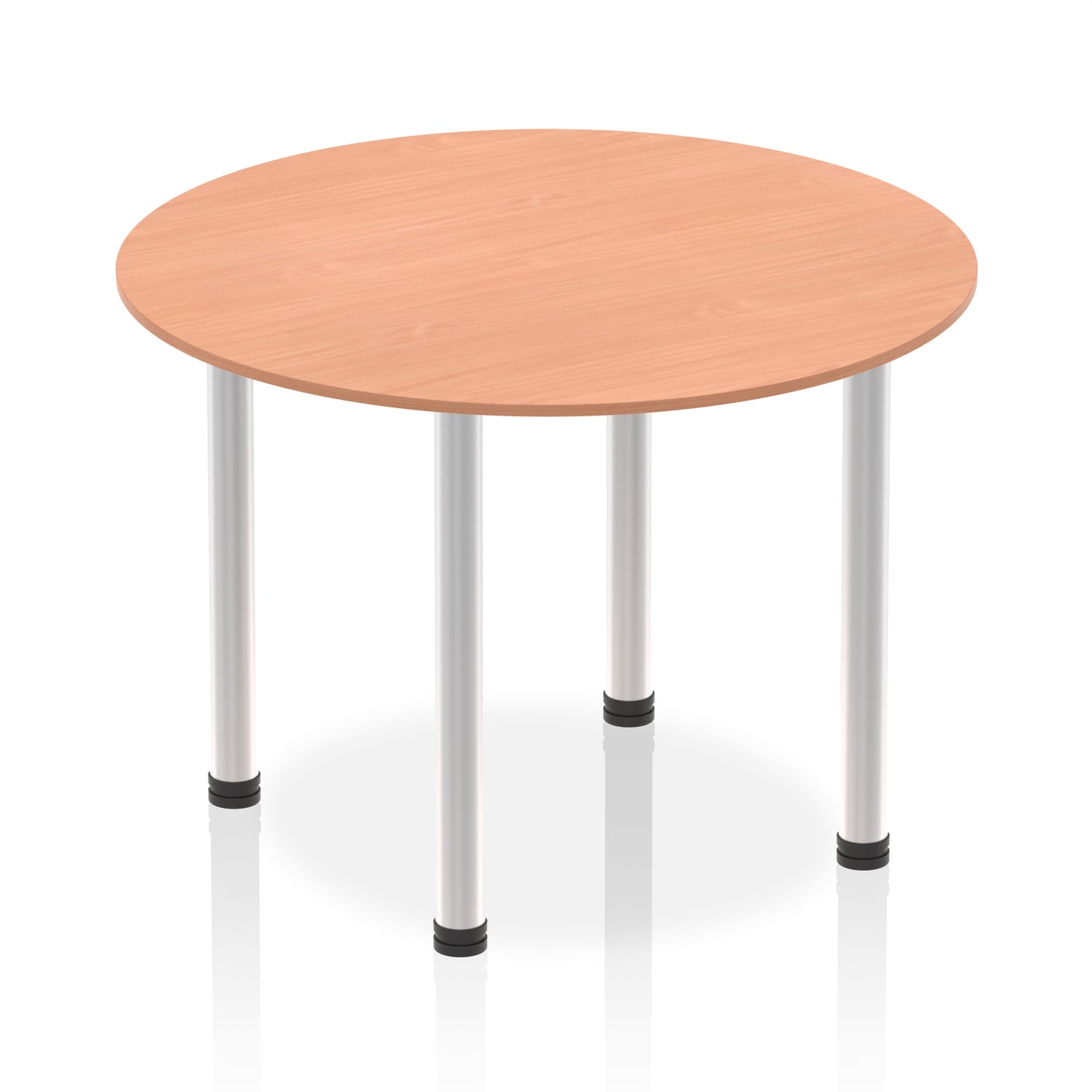 Impulse Round Table With Post Leg