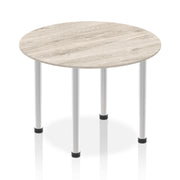 Impulse Round Table With Post Leg