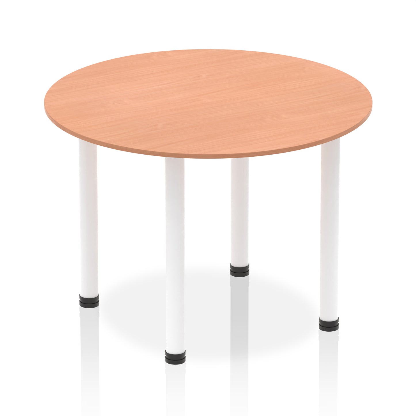 Impulse Round Table With Post Leg
