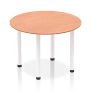 Impulse Round Table With Post Leg