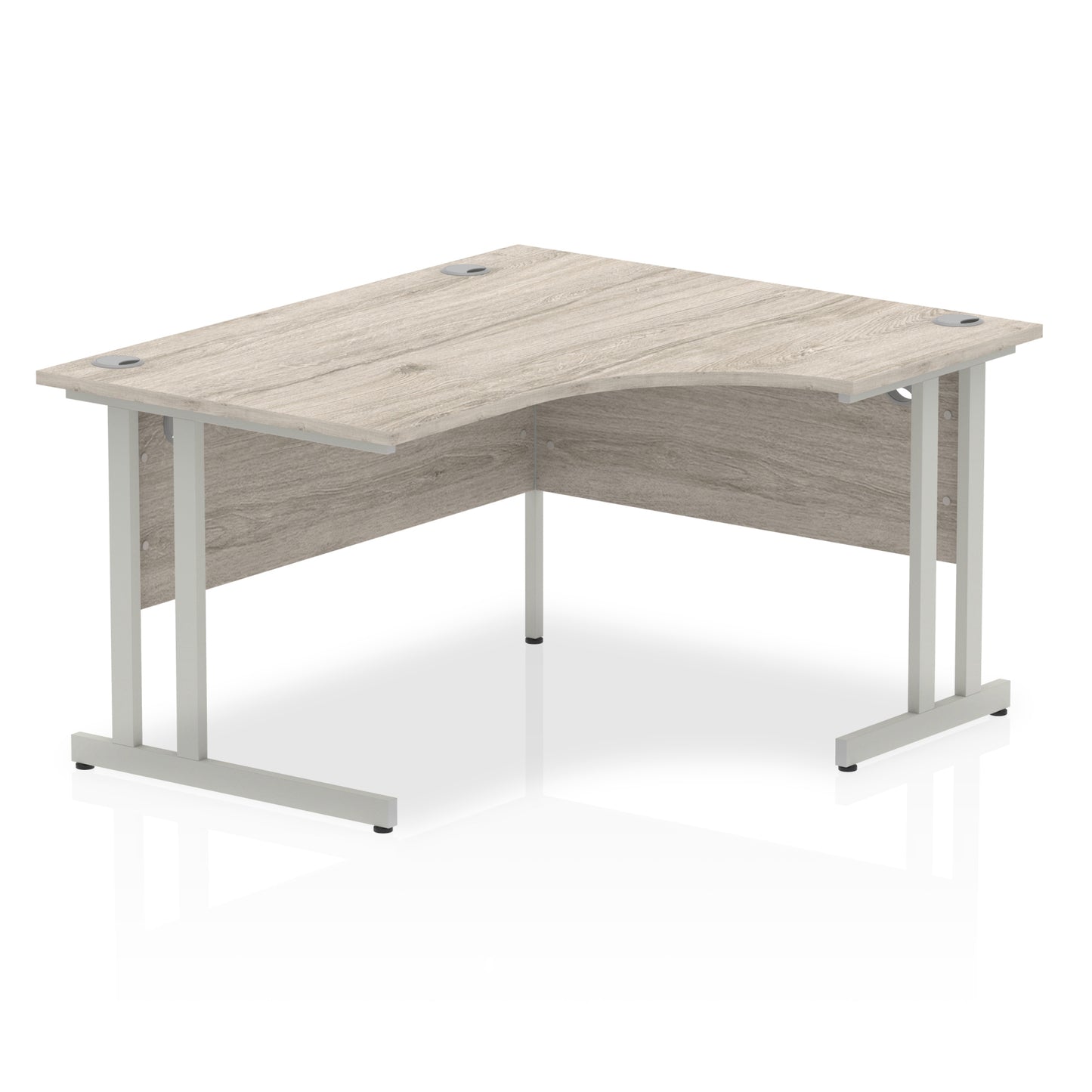 Impulse 1400mm Right Crescent Desk Cantilever Leg