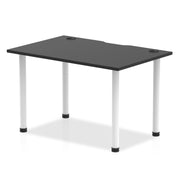 Impulse Black Series Straight Table 800mm Deep