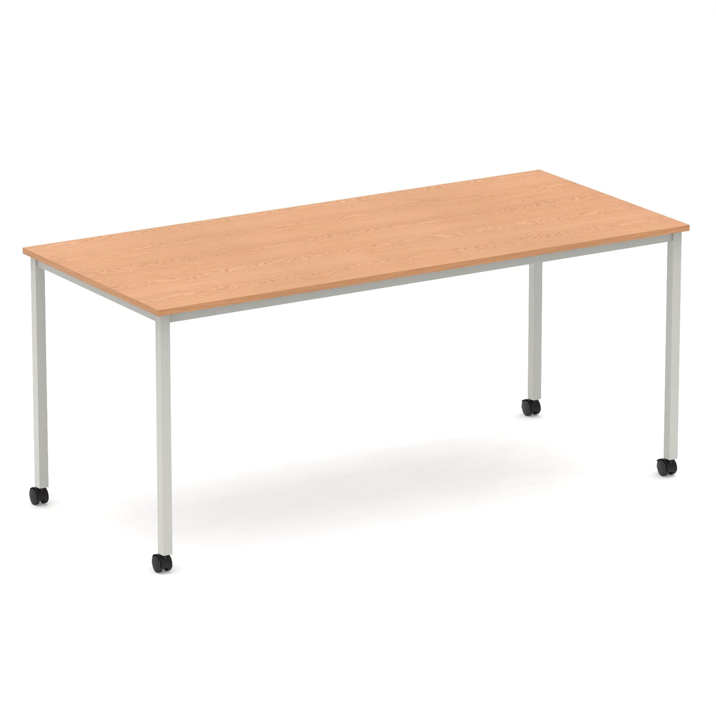 Impulse Straight Table Box Frame Leg With Castors
