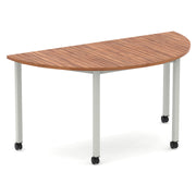 Impulse Semi-Circle Table Box Frame Leg With Castors