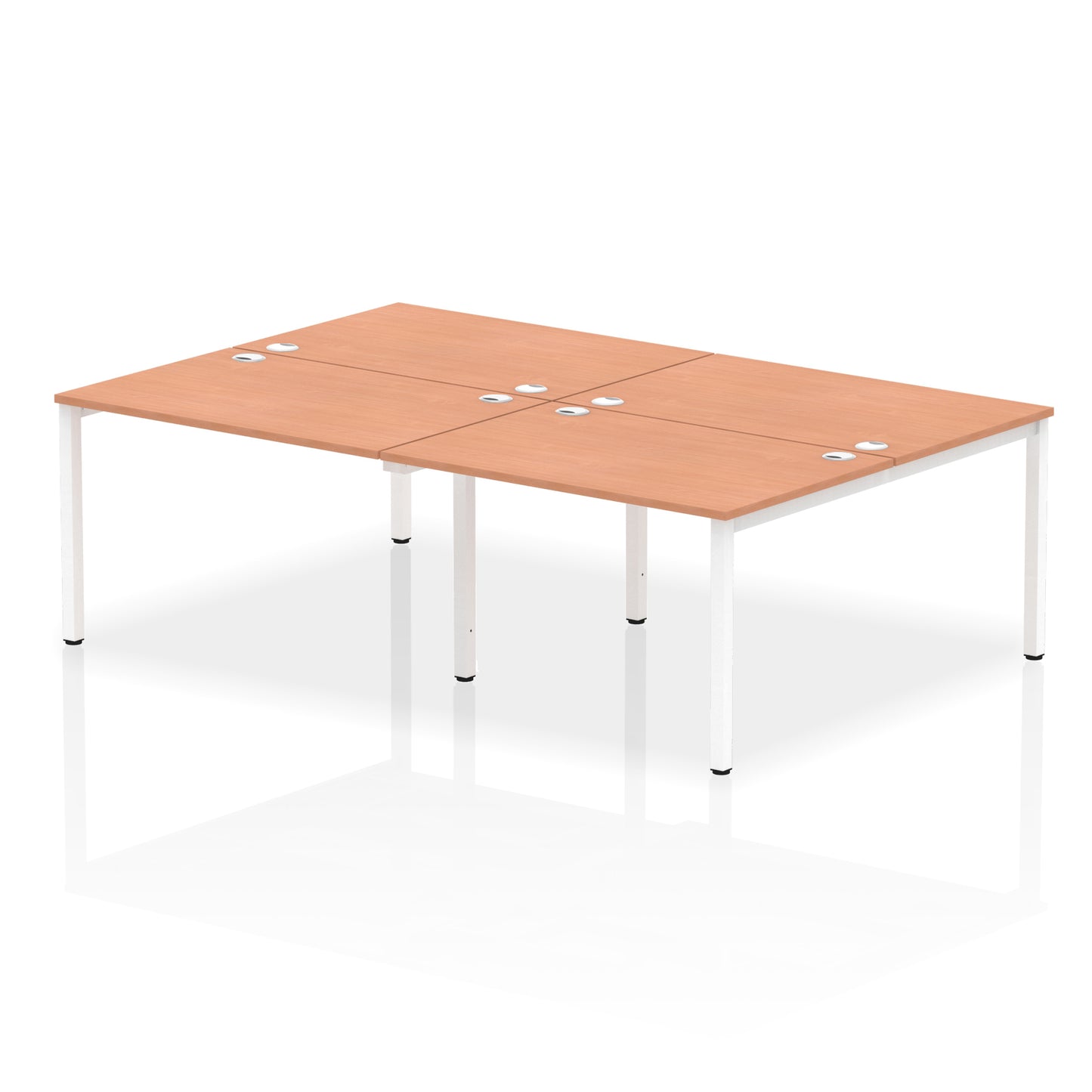 Impulse B2B Bench Desk - 4 Person