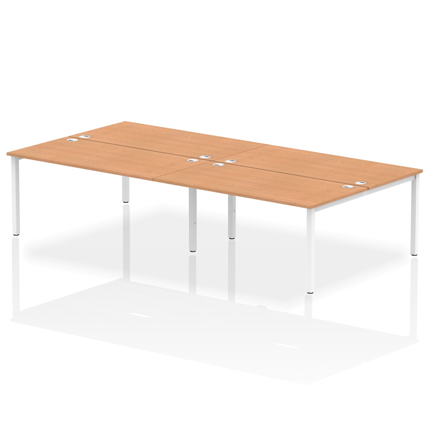 Impulse B2B Bench Desk - 4 Person
