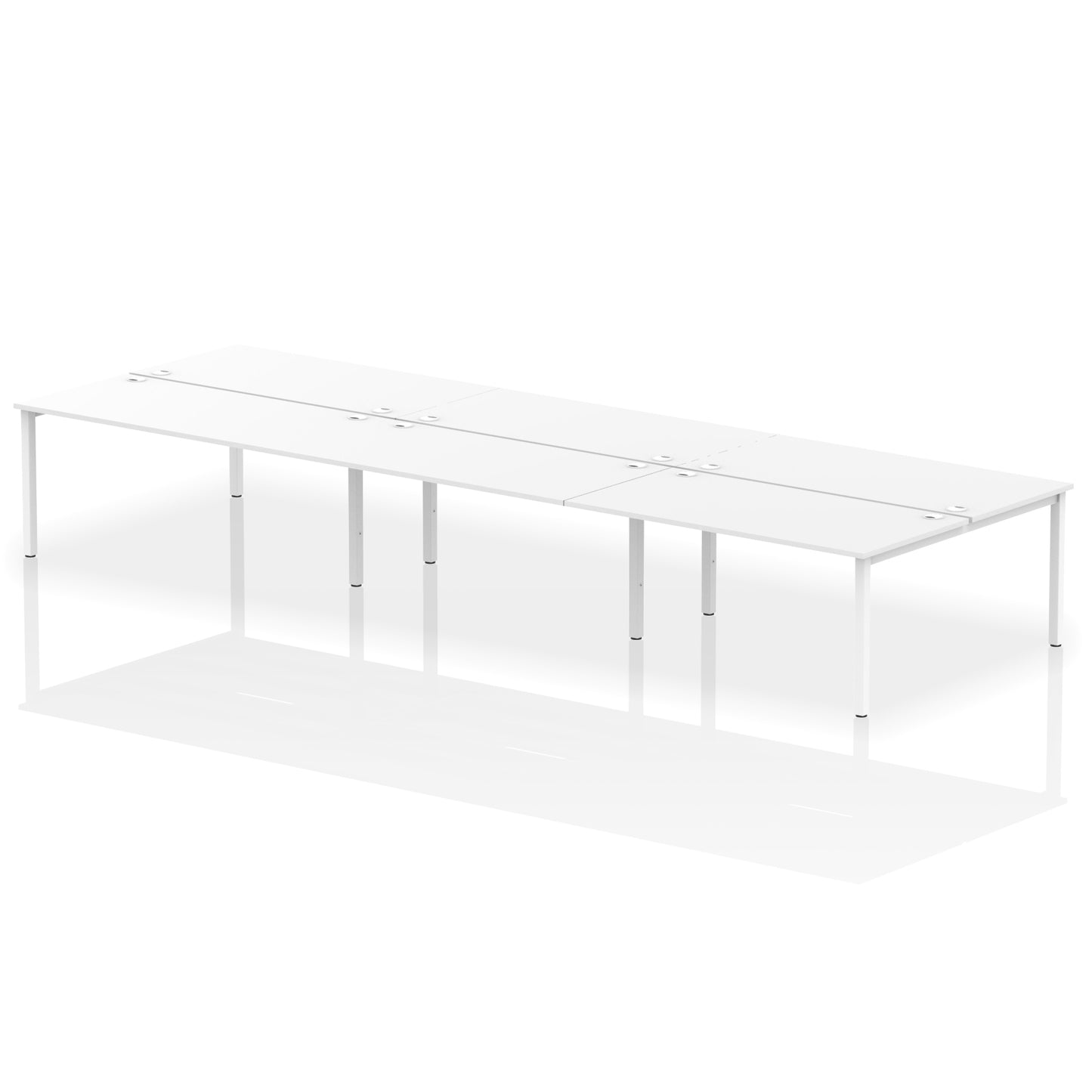 Impulse B2B Bench Desk - 6 Person