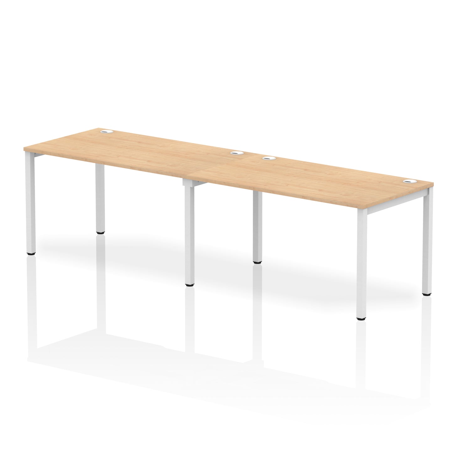 Impulse Single Row Bench Desk - 2 Person