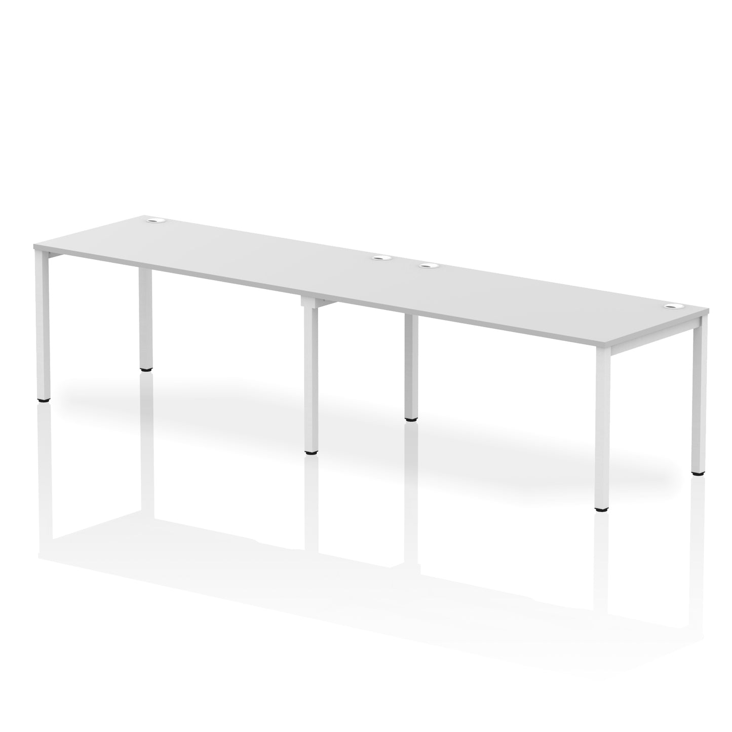 Impulse Single Row Bench Desk - 2 Person