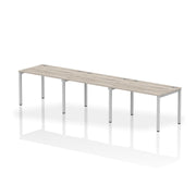 Impulse Single Row Bench Desk - 3 Person