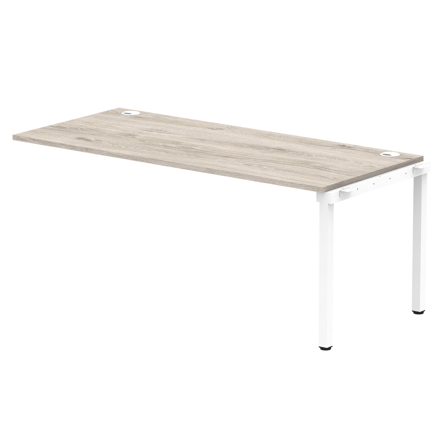 Impulse Single Row Bench Desk Extension Kit