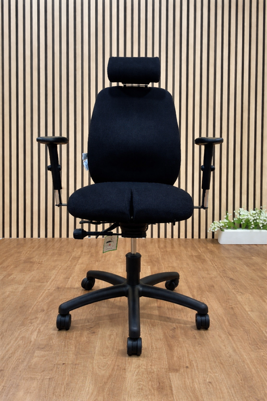 Customised Adapt by Ergochair, Posture Seating Shape with Flex-front adjustable seat depth Ultra Loaded Chair