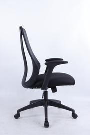 DUCHY Ergonomic Mesh Home Office Chair, Lightweight Black Mesh Desk Chair with Butterfly Mechanism, 2026 Sleek Minimalist Posture Chair