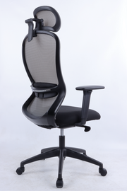BARON Ergonomic Office Chair with Back Support | Black Mesh | 4D Adjustable Desk Chair for 8-Hour Posture Support | The Office Furniture Tech
