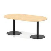 Italia Boardroom Table Black Leg