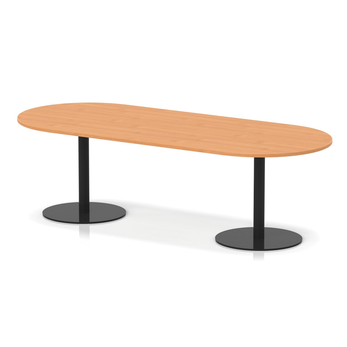 Italia Boardroom Table Black Leg