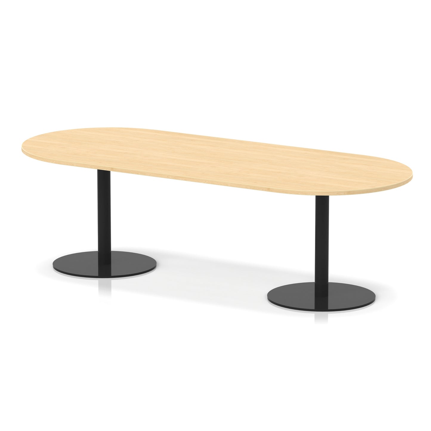 Italia Boardroom Table Black Leg