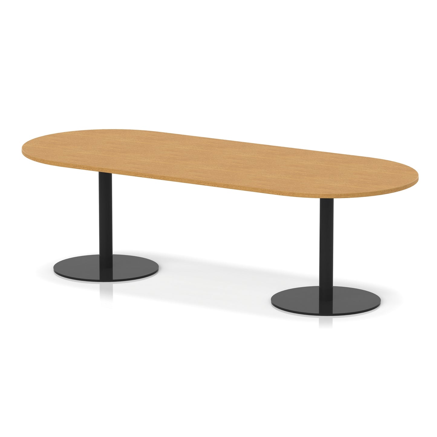 Italia Boardroom Table Black Leg