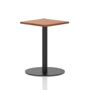 Italia Square Poseur Table Black Leg