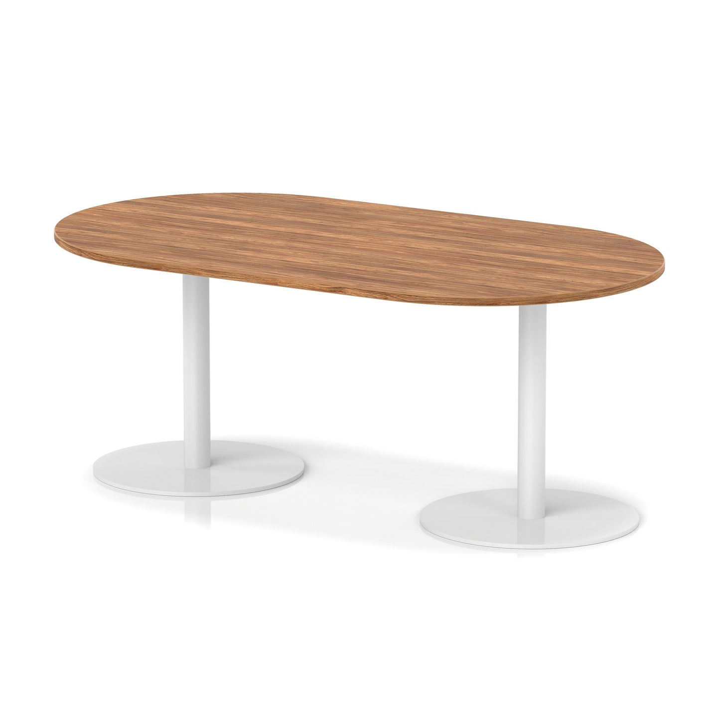 Italia Boardroom Table White Leg