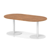 Italia Boardroom Table White Leg