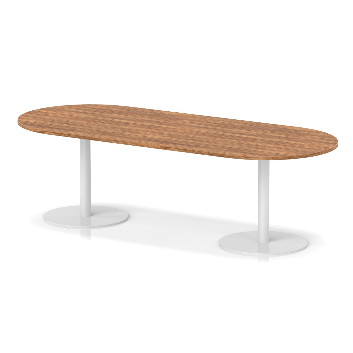 Italia Boardroom Table White Leg