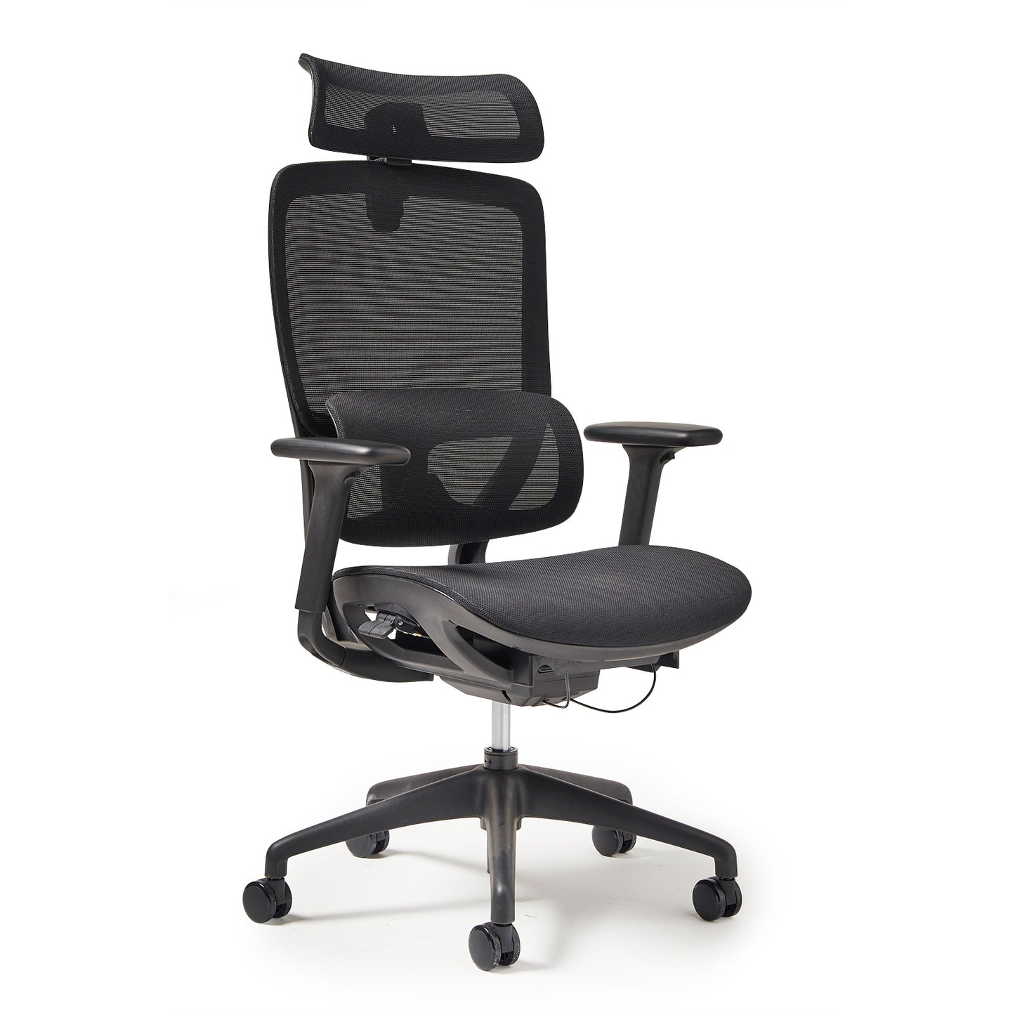 High back executive mesh task chair with integrated head rest - KAR300T1-K